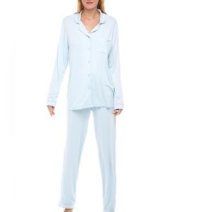 NWOT! Alexander Del Rossa Butter Soft Pajama Set Light Blue M